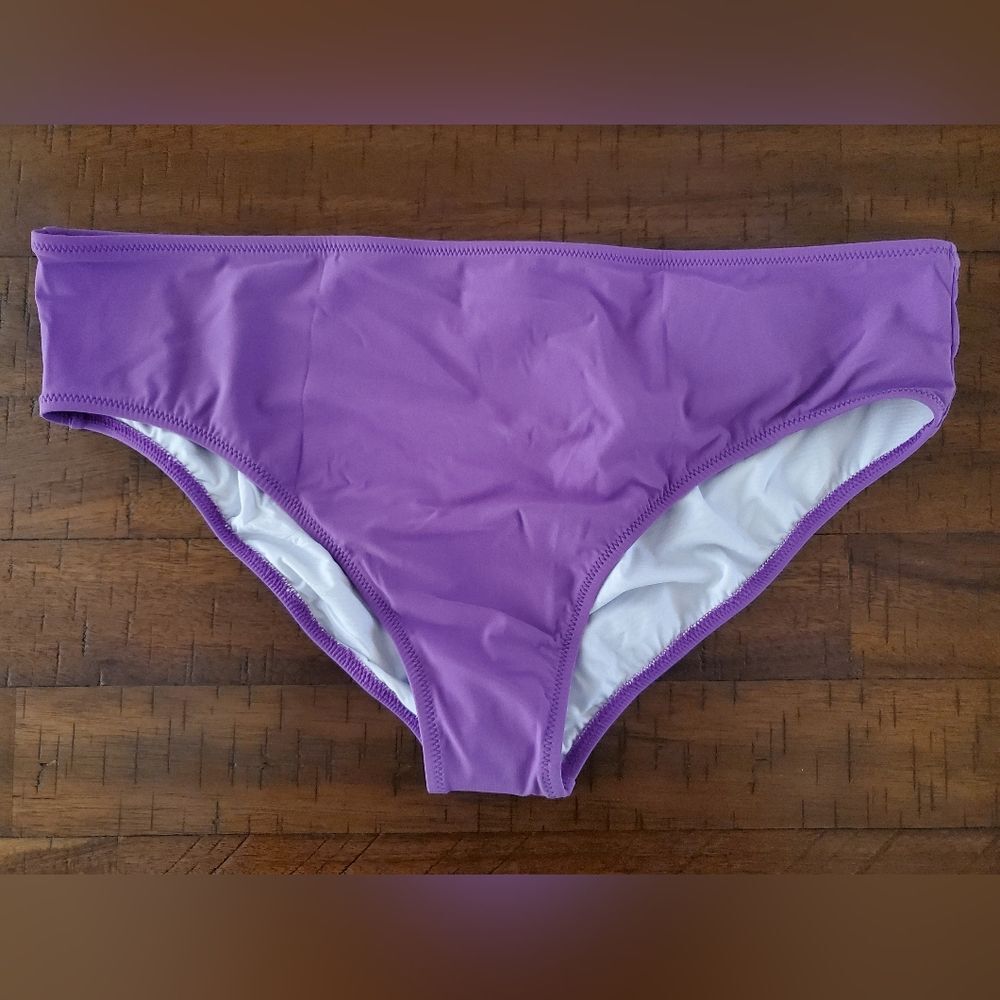 NWT Profile By Gottex Women's Violet Bikini Bottom - Size 16